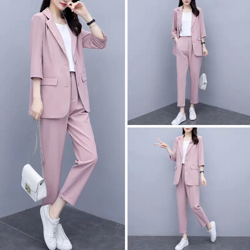 女春秋套職業裝